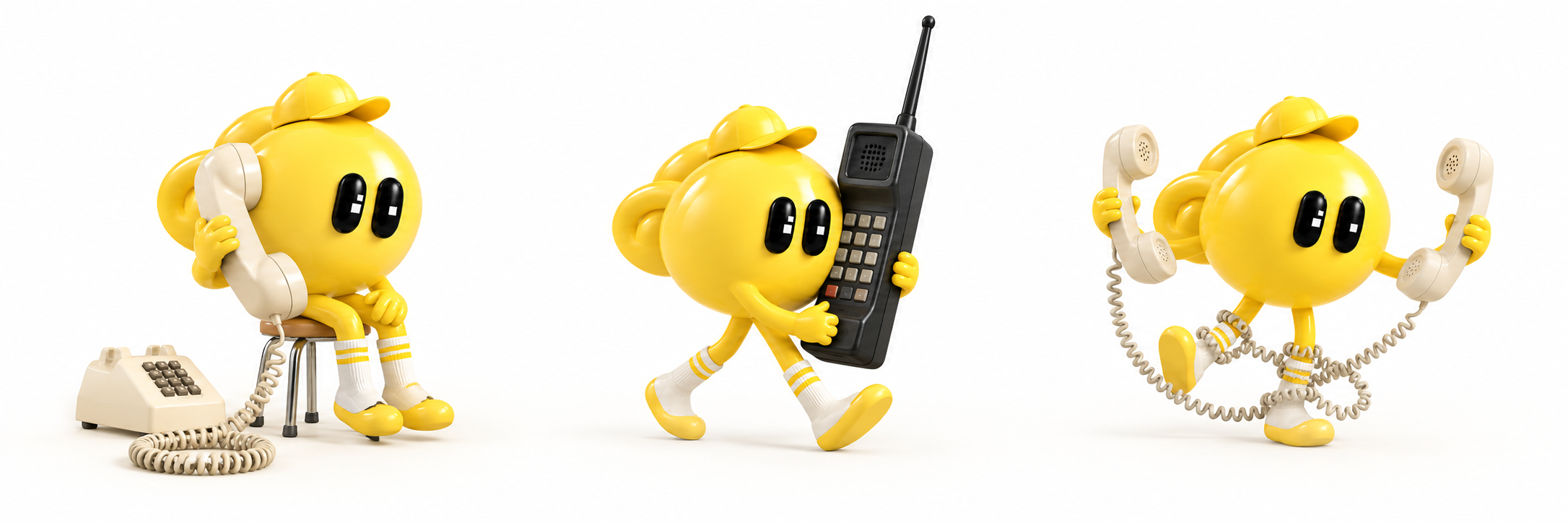 Dingsty am Telefon